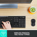 Kit tastatura si mouse Wireless LOGITECH MK270, USB, Layout UK, negru - WALTI WALTI