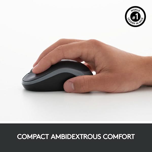 Kit tastatura si mouse Wireless LOGITECH MK270, USB, Layout UK, negru - WALTI WALTI