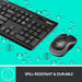 Kit tastatura si mouse Wireless LOGITECH MK270, USB, Layout UK, negru - WALTI WALTI