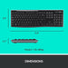 Kit tastatura si mouse Wireless LOGITECH MK270, USB, Layout UK, negru - WALTI WALTI