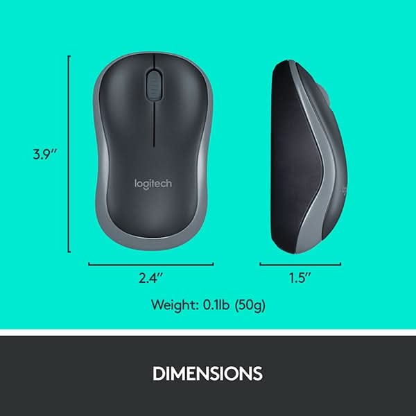 Kit tastatura si mouse Wireless LOGITECH MK270, USB, Layout UK, negru - WALTI WALTI