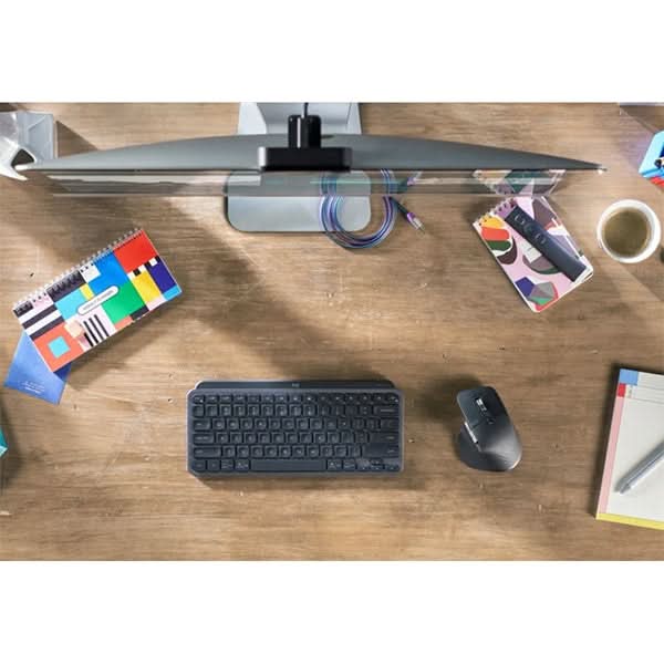 Tastatura Wireless LOGITECH MX Keys Mini, USB, Bluetooth, Layout US INT, grafit WALTI