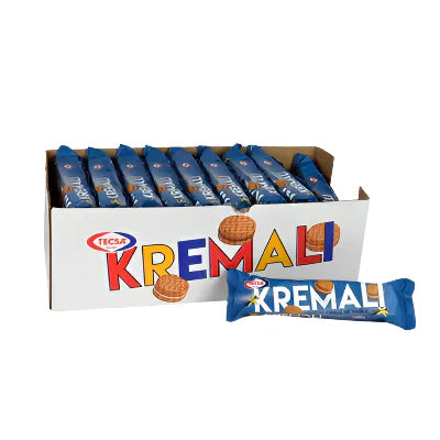 TECSA Kremali Biscuiti cu Crema de Vanilie 80 g - WALTI WALTI