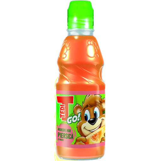 TEDI GO! Suc Morcov-Mar-Piersici SGR  0,3 L - WALTI WALTI