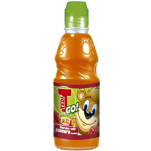 TEDI GO! Suc de Morcov Mar si Zmeura SGR  0,3 L - WALTI WALTI