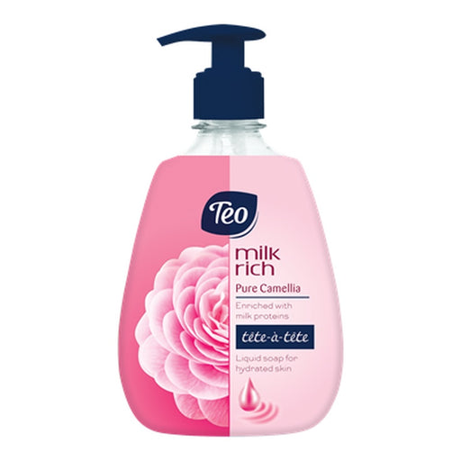 TEO Sapun Lichid Milk Pure Camellia 400 ml - WALTI WALTI