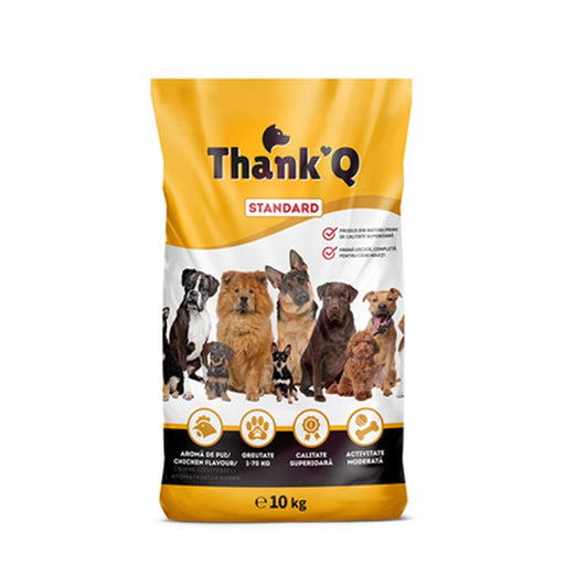 THANK'Q STANDARD Hrana Uscata pentru Catei cu Aroma de Pui 10 Kg - WALTI WALTI