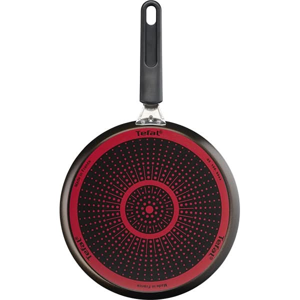 Tigaie clatite TEFAL Simply Clean B5671053, 25cm, aluminiu, Thermo Signal, negru WALTI