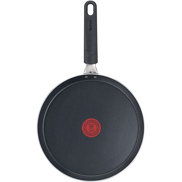 Tigaie clatite TEFAL Simply Clean B5671053, 25cm, aluminiu, Thermo Signal, negru WALTI