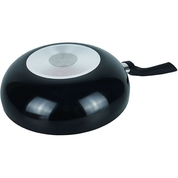 Tigaie Wok non-stick MYRIA MY4419, 28cm, aliaj aluminiu, negru WALTI