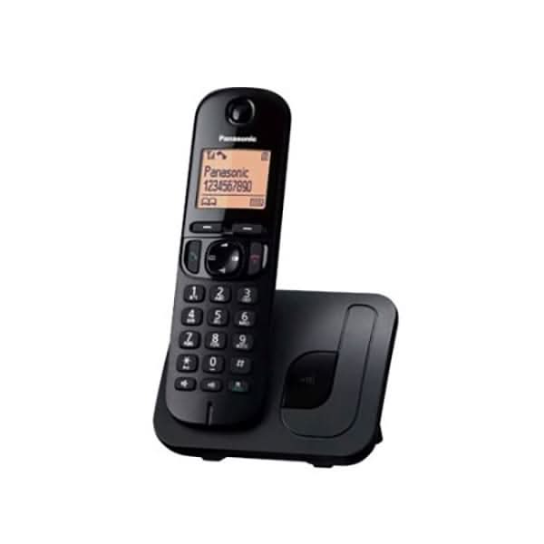 Telefon fix PANASONIC KX-TGC210FXB, DECT, negru WALTI