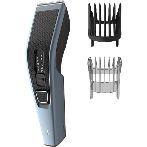 Aparat de tuns PHILIPS Series 3000 HC3530/15, 13 trepte, acumulator, negru-bleu WALTI