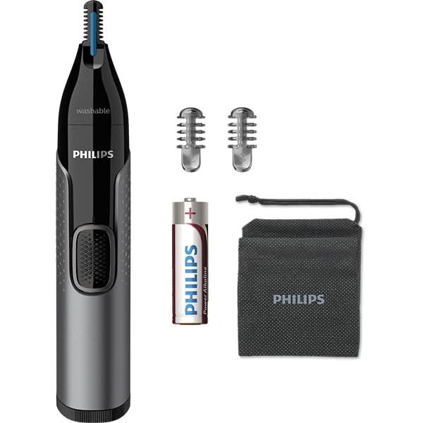 Trimmer nas / urechi / sprancene PHILIPS NT3650/16, baterie, gri WALTI