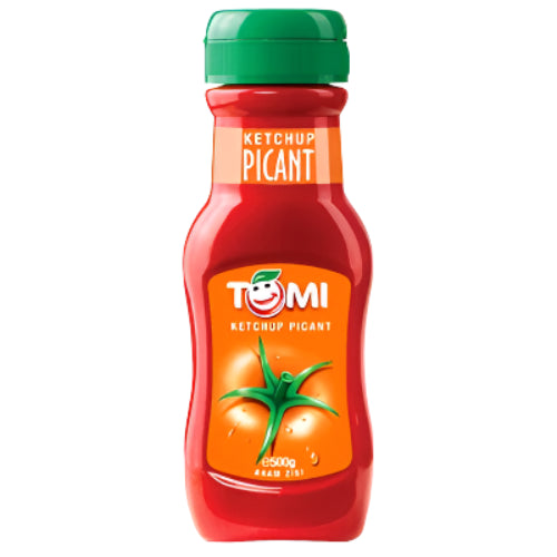 TOMI Ketchup Picant 500 g - WALTI WALTI