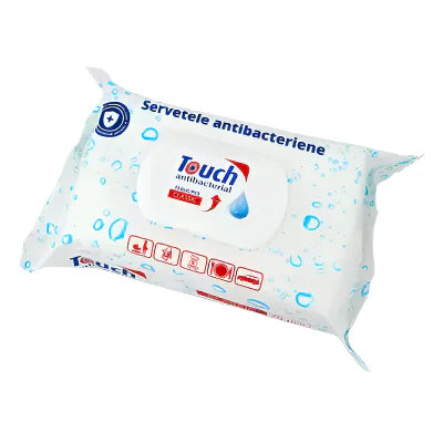 TOUCH Servetele Umede Antibacteriene 70 bucati - WALTI WALTI