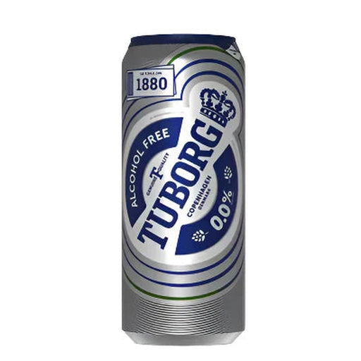 TUBORG Bere Blonda Fara Alcool Doza SGR  0,5 L - WALTI WALTI