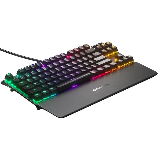 Tastatura Gaming mecanica STEELSERIES Apex 7 Tenkeyless, Red Switch, USB, negru WALTI