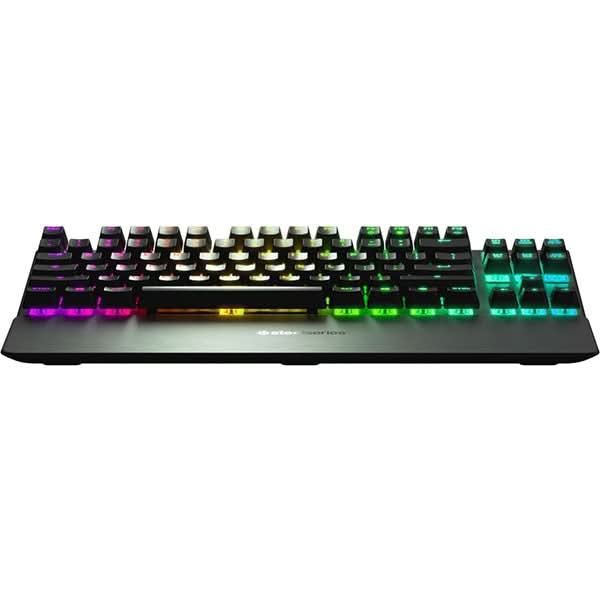 Tastatura Gaming mecanica STEELSERIES Apex 7 Tenkeyless, Red Switch, USB, negru WALTI
