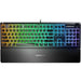 Tastatura Gaming STEELSERIES Apex 3, Whisper-Quiet Switch, USB, negru - WALTI WALTI
