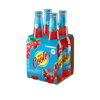 URSUS Cooler Bere Aroma Cirese 0% alcool SGR 4 x 0,33 L - WALTI WALTI