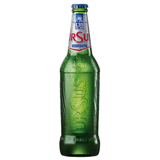 URSUS Bere 0% Alcool Sticla Returnabila SGR 0,5 L - WALTI WALTI