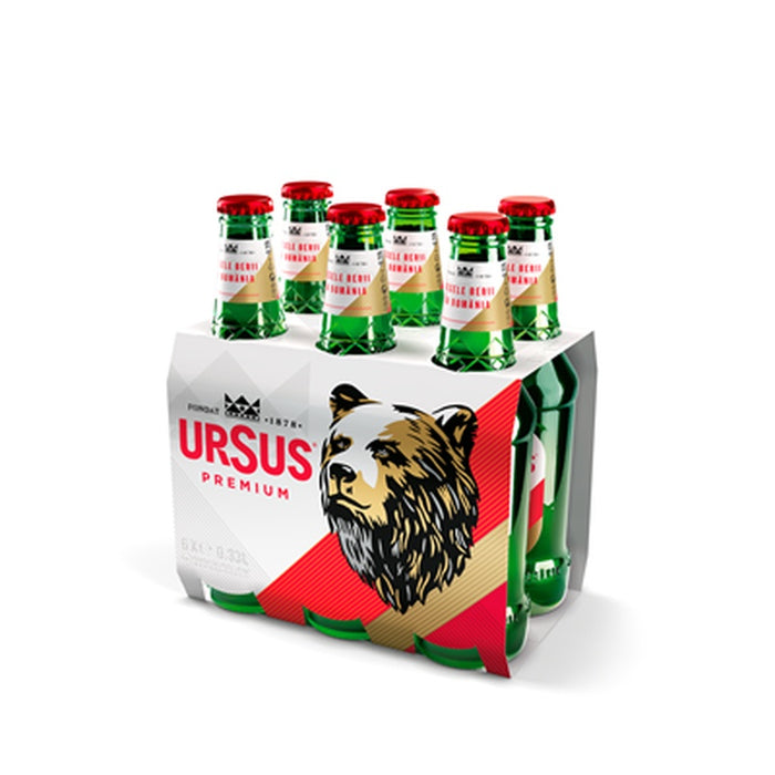 URSUS Bere Sticla SGR 6 x 0,33 L - WALTI WALTI