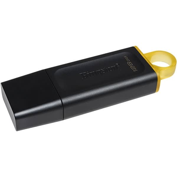 Memorie USB KINGSTON DataTraveler Exodia DTX/128GB, 128GB, USB 3.2, negru-galben WALTI