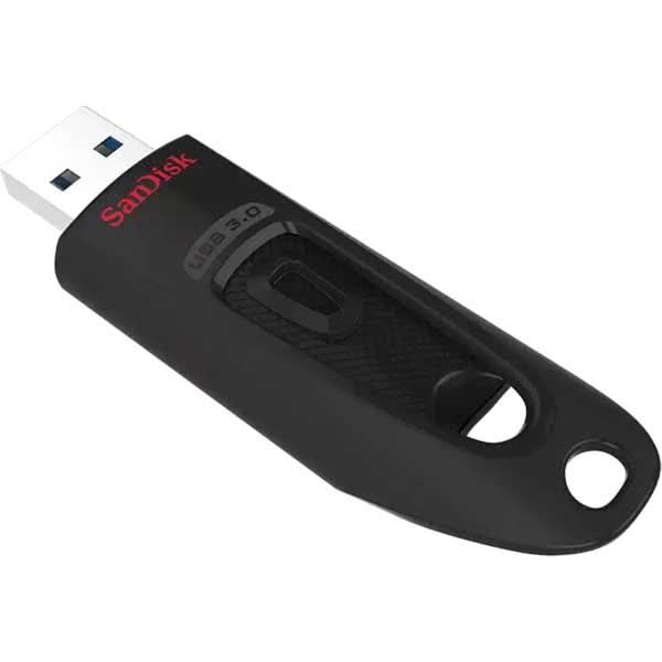 Memorie USB SANDISK Ultra SDCZ48-128GB, 128GB, USB 3.0, negru WALTI