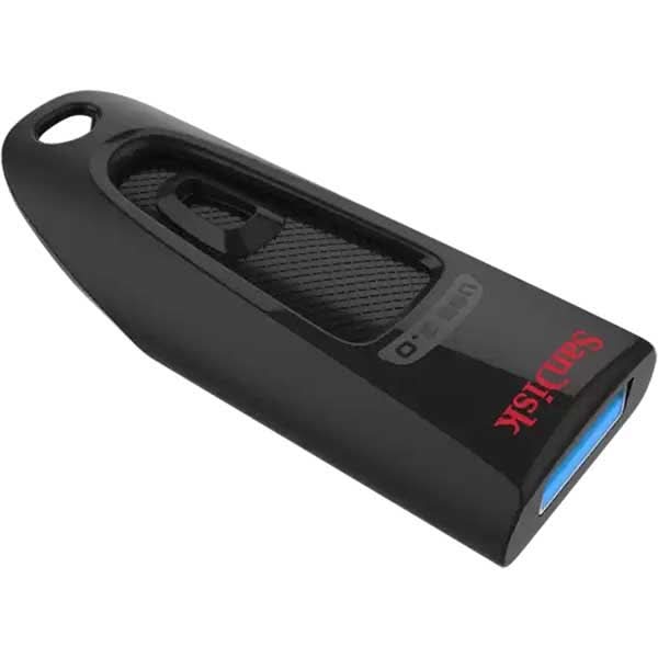 Memorie USB SANDISK Ultra SDCZ48-128GB, 128GB, USB 3.0, negru WALTI