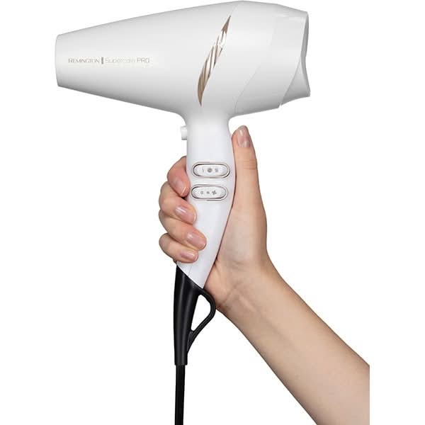 Uscator de par REMINGTON AC7200W, 2200W, 2 viteze, 3 trepte temperatura, alb WALTI