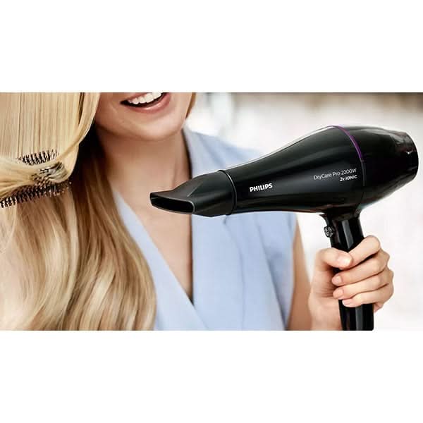 Uscator de par PHILIPS DryCare Pro BHD274/00, 2200W, 6 viteze, 6 trepte temperatura, negru WALTI