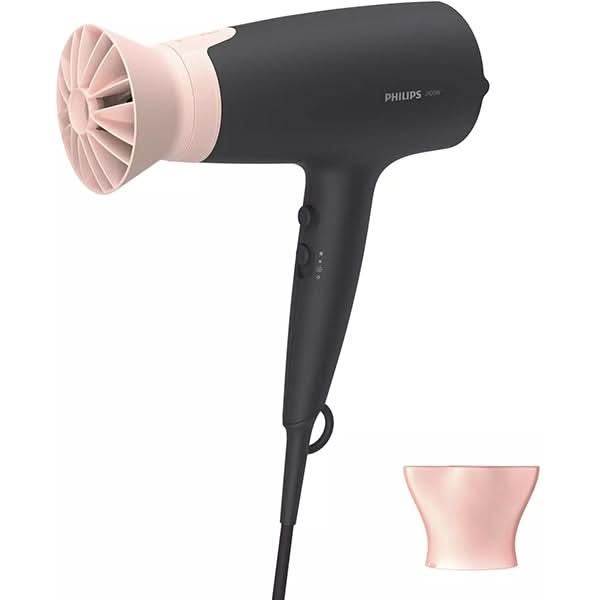 Uscator de par PHILIPS Series 3000 BHD350/10, 6 viteze, 6 trepte temperatura, 2100W, negru WALTI