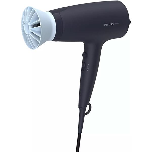 Uscator de par PHILIPS Series 3000 BHD360/20, 6 viteze, 6 trepte temperatura, 2100W, negru WALTI