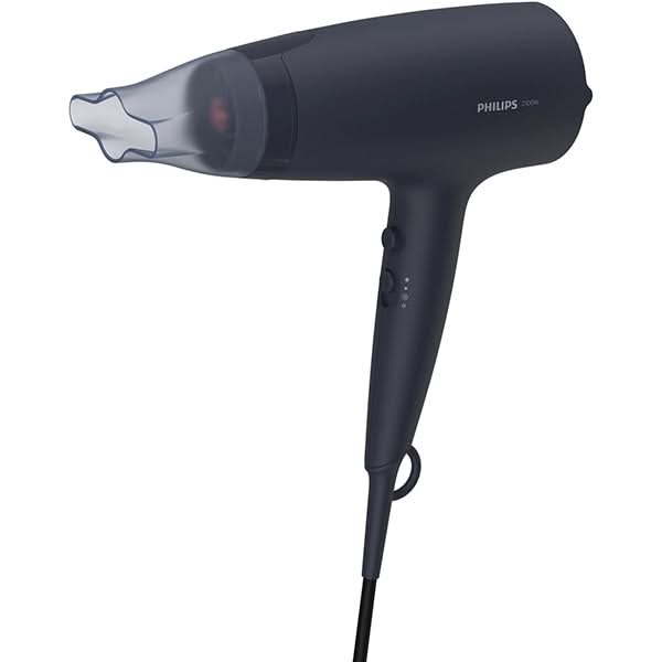 Uscator de par PHILIPS Series 3000 BHD360/20, 6 viteze, 6 trepte temperatura, 2100W, negru WALTI