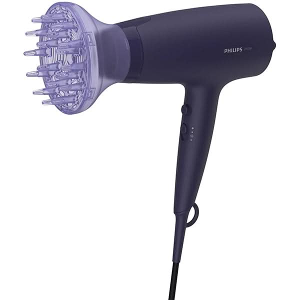 Uscator de par PHILIPS Series 3000 BHD360/20, 6 viteze, 6 trepte temperatura, 2100W, negru WALTI