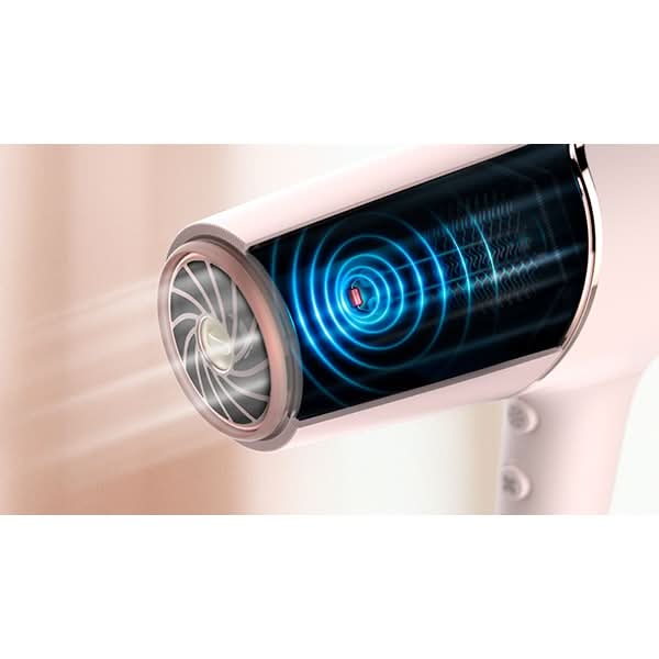 Uscator de par PHILIPS Seria 5000 BHD501/00, 2100W, 2 viteze, 3 trepte temperatura, alb WALTI