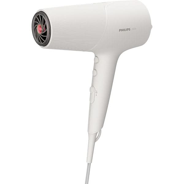 Uscator de par PHILIPS Seria 5000 BHD501/00, 2100W, 2 viteze, 3 trepte temperatura, alb WALTI