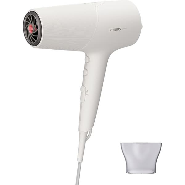 Uscator de par PHILIPS Seria 5000 BHD501/00, 2100W, 2 viteze, 3 trepte temperatura, alb WALTI