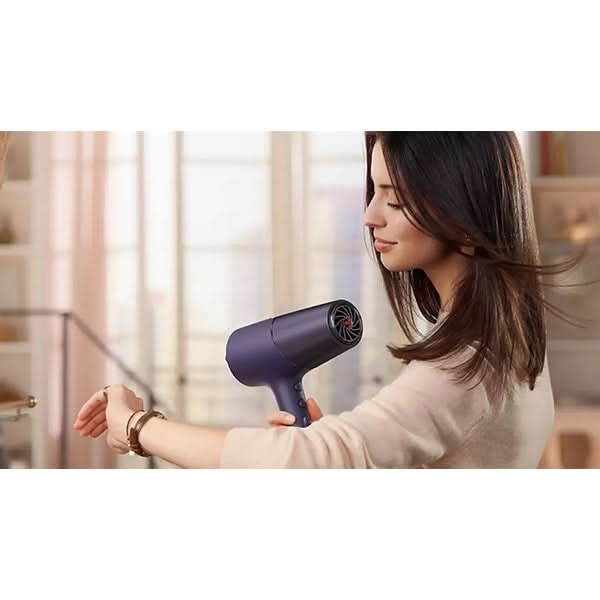 Uscator de par PHILIPS Seria 5000 BHD514/00 ThermoShield, 2300W, 2 viteze, 3 trepte de caldura, mov WALTI