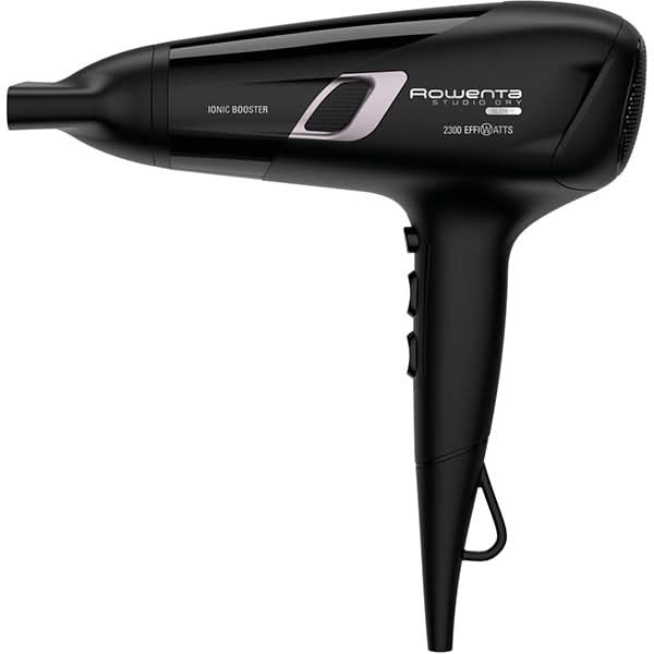 Uscator de par ROWENTA Studio Dry Glow CV5820F0, 2 viteze, 3 trepte de temperatura, negru WALTI