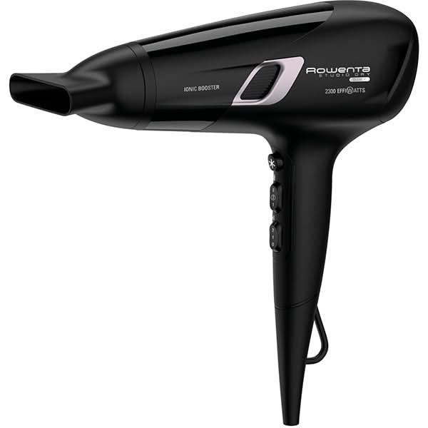 Uscator de par ROWENTA Studio Dry Glow CV5820F0, 2 viteze, 3 trepte de temperatura, negru WALTI