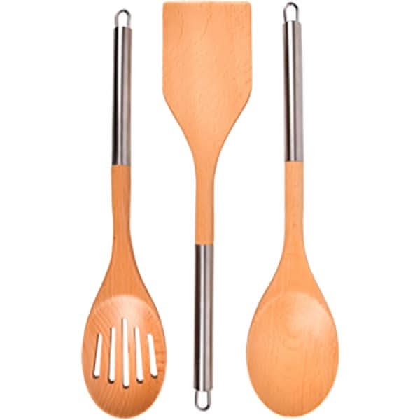 Set ustensile bucatarie MYRIA MY4461, 3 piese, lemn, maro WALTI