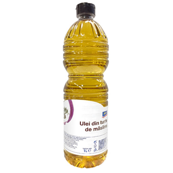 Ulei Din Turte de Masline La Pet 1 L - WALTI WALTI