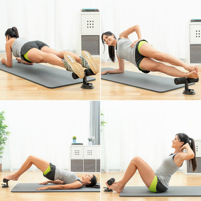 Bară pentru abdomene cu ventuză și ghid de exerciții CoreUp InnovaGoods - WALTI WALTI