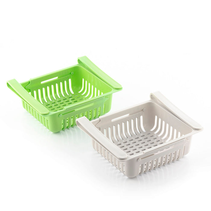 Organizator de frigider reglabil Friwer InnovaGoods 2 Unități - WALTI WALTI