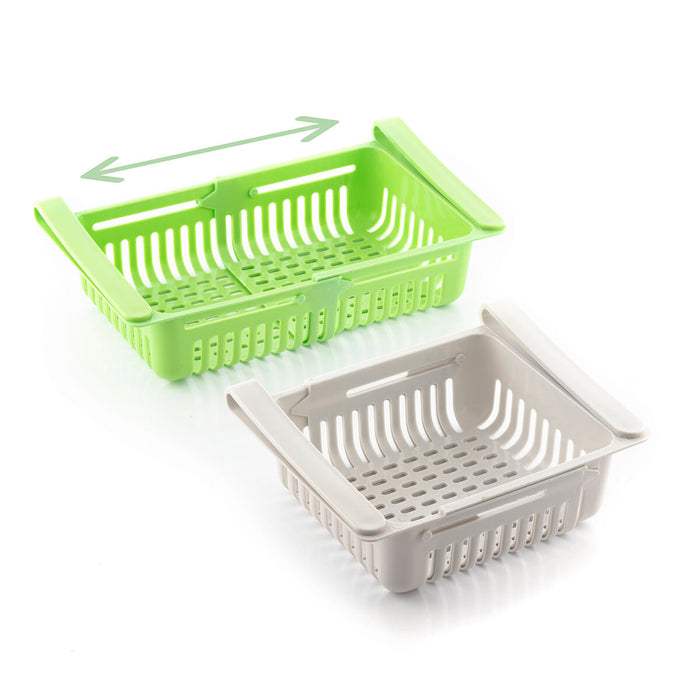 Organizator de frigider reglabil Friwer InnovaGoods 2 Unități - WALTI WALTI