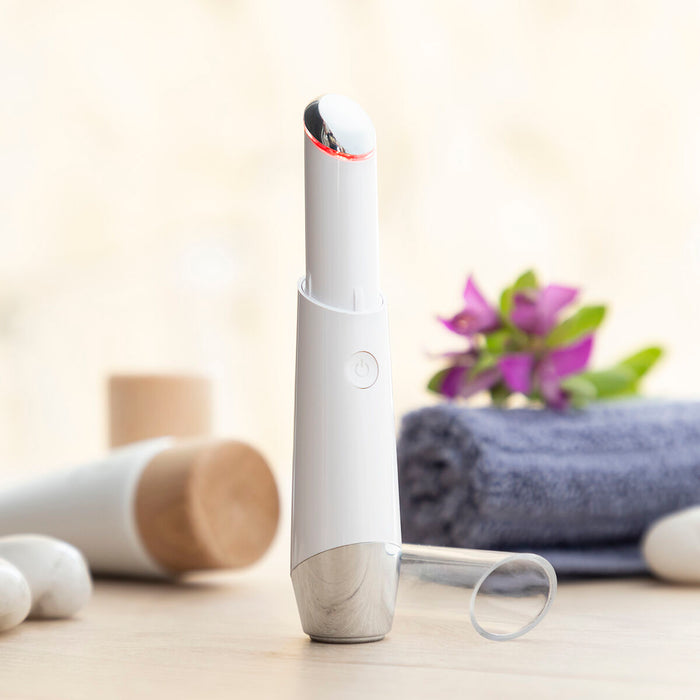 Masaj anti-îmbătrânire a ochilor cu fototerapie, termoterapie și vibrații Therey InnovaGoods - WALTI WALTI