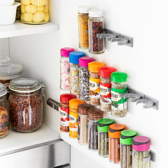 Organizator de condimente adeziv și divizibil Jarlock x20 InnovaGoods - WALTI WALTI