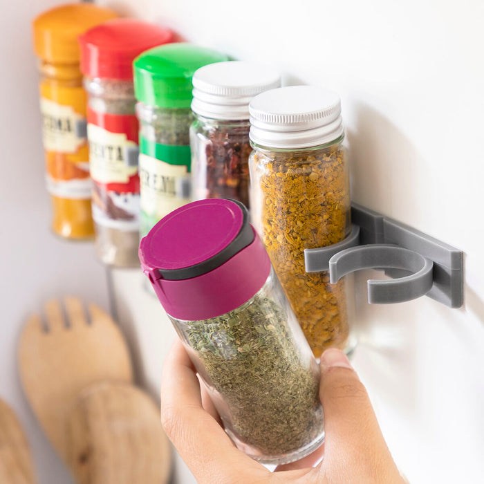 Organizator de condimente adeziv și divizibil Jarlock x20 InnovaGoods - WALTI WALTI
