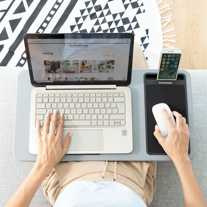 Birou portabil pentru computer cu pernă XL Deskion InnovaGoods - WALTI WALTI